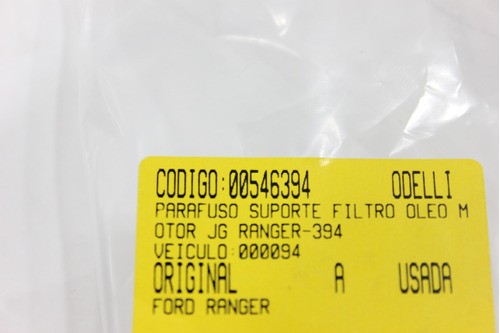 Parafuso Suporte Filtro Óleo Motor Jg Ranger 18/20 Us (394)