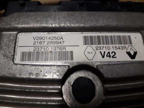 Kit Code Chave Módulo Injeção Renault Logan 1.0 16v 2012