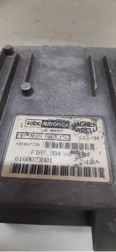 Modulo Injeçao Fiat Uno Electronic 1994 6160073801