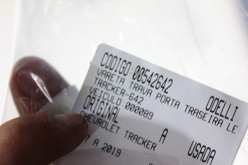 Vareta Trava Porta Traseira Le Tracker 17/19 Usado (642)