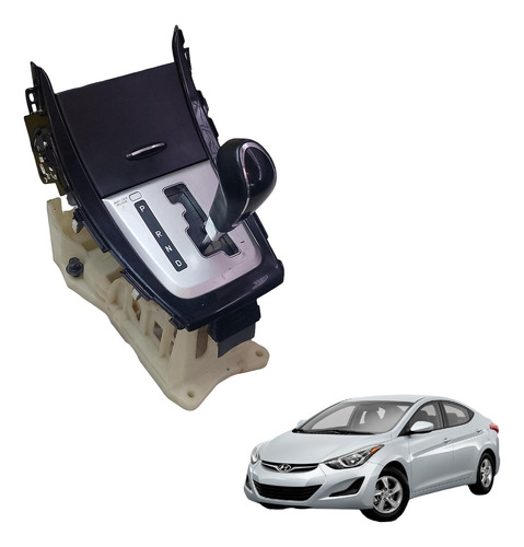 Alavanca Cambio Moldura Botão Elantra 2011 2015 Automático