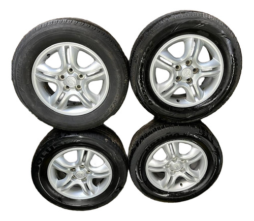 Jogo Rodas Originais Com Pneus Kia Sportage 2007 2008 2009