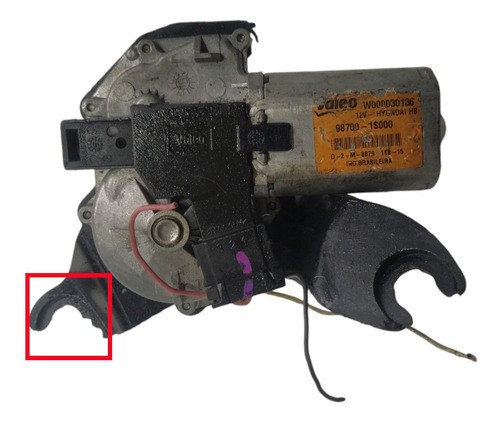 Motor Limpador Traseiro Hyundai Hb20 2013 2014 2019 Usado