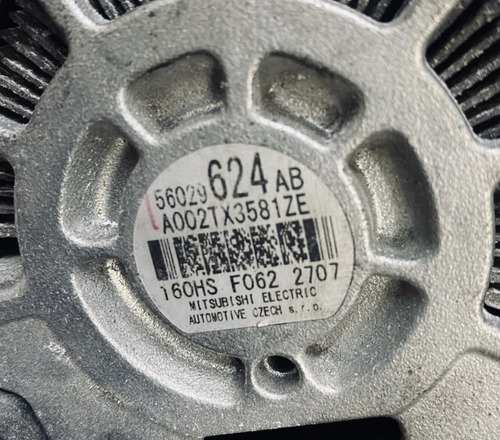 Alternador Jeep Compass 2.0 Flex Fiat Toro 16 -21 56029624ab