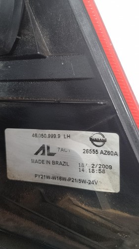 Lanterna Nissan Livina 2009 10 11 12 13 2014 Usado Esquerdo