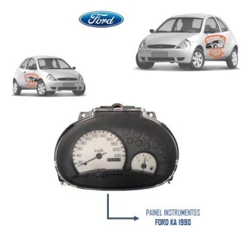 Painel Instrumentos Velocimetro Ford Ka 1.0 1998 1999 2000