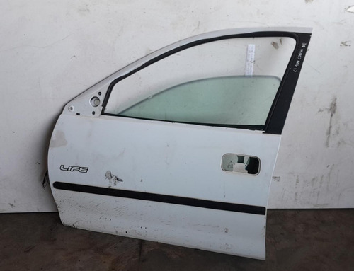 Porta Dianteira Esquerda Branca Gm Corsa Classic 4p 2008