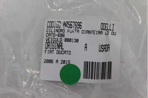 Cilindro Porta Diant Ld Ducato 06/15 Us (696)