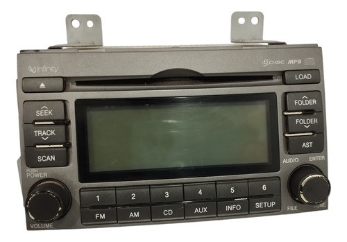 Rádio Som Hyundai Azera 2007 2011 Original