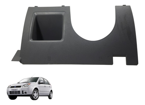 Moldura Caixa De Fusível Ford Fiesta 2010 (al) Com Detalhe