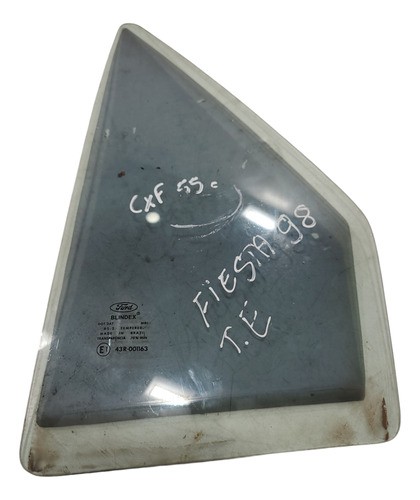 Vidro Fixo Traseira Esquerda Ford Fiesta/ 1998 (al)  Cxf 55