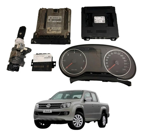 Kit Ignição Amarok 2.0 180cv D Aut 2012 2013 03l906012as