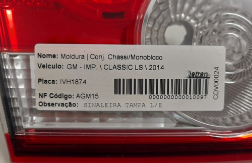 Lanterna Traseira Esquerda Gm Corsa Classic Ls 014 899250633