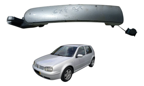 Maçaneta Externa Dianteira Direita Vw Golf 2000 (ap) Cxf 87