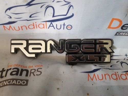 Emblema Lateral Ranger Xlt Cromado 98/08 Original Peq Detalh