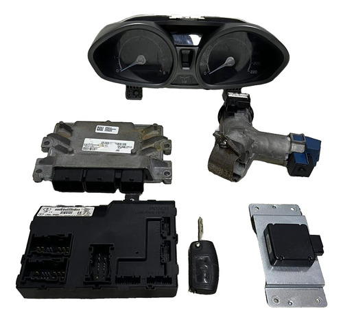 Kit Code Injeção Ford Ecosport 1.6 2017 Automatico Com Chave
