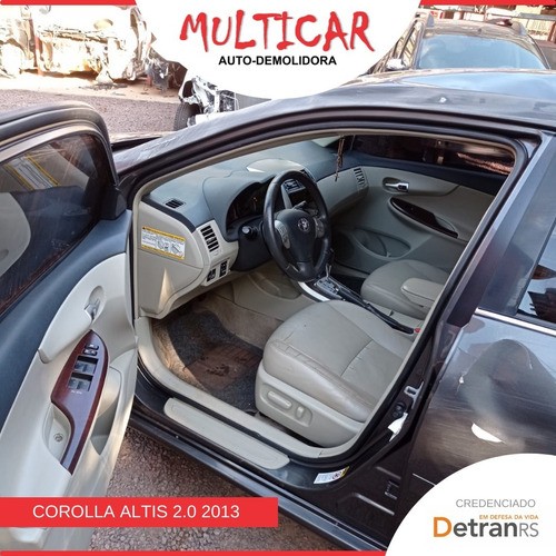 Corolla Altis 2013 Venda Peças Cambio Airbag Rodas