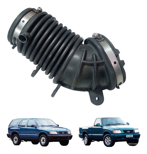 Mangueira Fluxo De Ar Filtro Tbi Gm Blazer S10 4.3 V6 Vortec