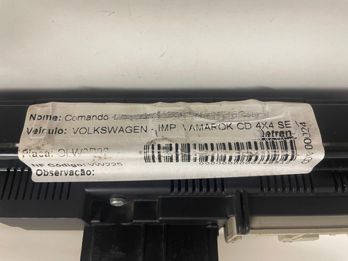Botão Ar Condicionado Amarok 2010 2018 2h0907047c