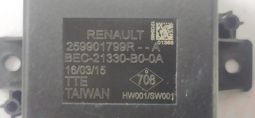 Modulo Sensor Estacionament Sandero Logan 1.6 8v 15/17 14921