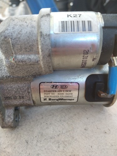 Motor Arranque Partida Hyundai Hb20 Diam 1.0 2021