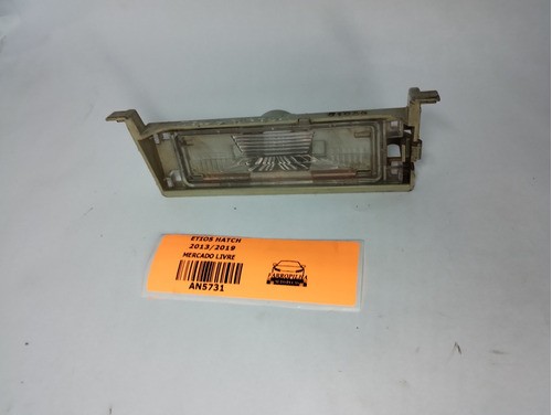 Luz De Placa Toyota Etios Hatch 2013/2019 Orig 812700d080