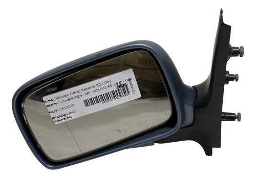 Espelho Retrovisor Elétrico Vw Polo Classic Lado Esquerdo
