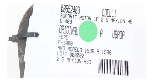 Suporte Motor Le 2.5 Maxion Hsd F-1000 96/98 Us (483)