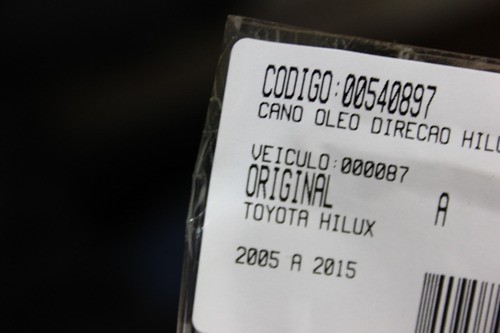 Cano Óleo Direção Hilux 05/15 Usado (897)