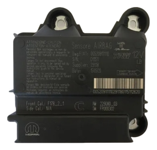 Módulo Central Fiat Strada Siena Palio Original 00051920997