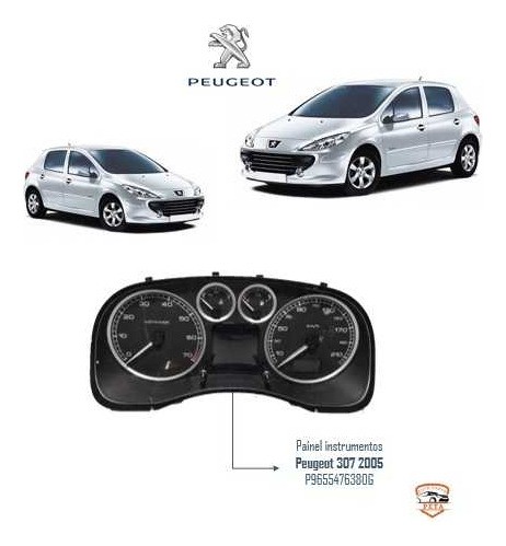 Painel Instrumento Velocímetro Peugeot 307 2004 2005 2006