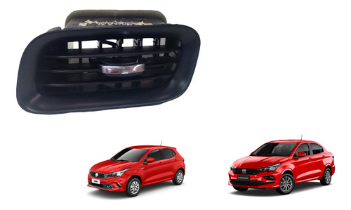 Difusor Saída Ar Fiat Argo Cronos 2017 2023 Lateral Esquerdo