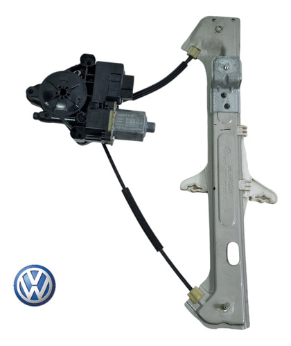 Máquina De Vidro Elétrico Traz. L.e Vw Polo Virtus 2016/2021
