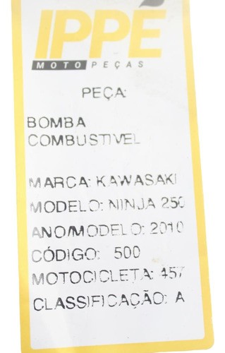 Bom Cumbustivel Kawasaki 250 (457)