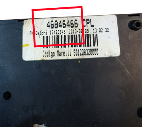 Caixa Fusível Fiat Doblò Strada Palio 46846466