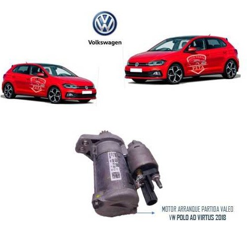 Motor Partida Arranque Golf Polo Virtus 1.4 Tsi 2018 2019