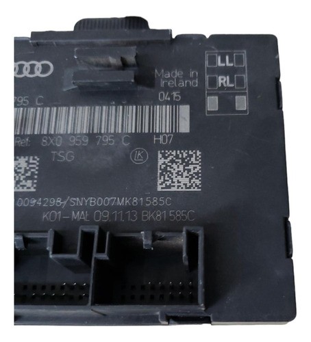 Módulo Porta Vidro Traseiro Direito Audi Q3 2013 2014 2015