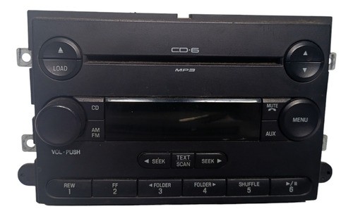 Rádio Cd 6 Discos Ford Fusion 06/09 7e5t-18c815-bb