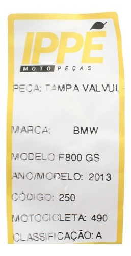 Tampa Válvula Bmw F800 Gs (490)