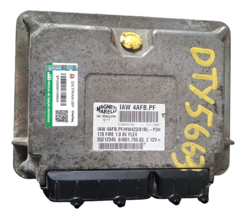 Módulo Injeção 1.0 8v Fire Flex Fiat Palio Zoião 2007 A 2016
