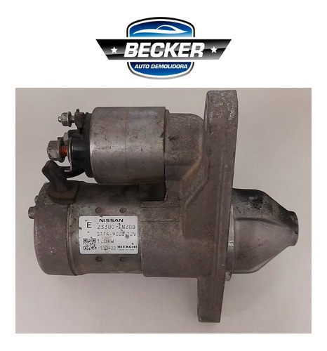 Motor Partida Arranque Nissan Tiida 1.8 2012 - 23300en20b