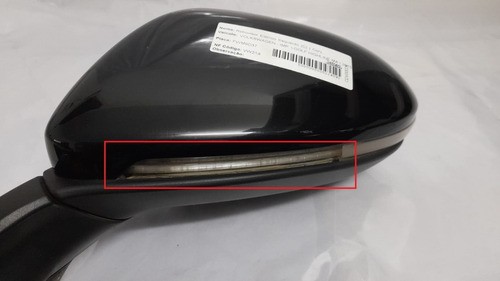 Retrovisor Esquerdo Escamoteavel Pisca Golf 2015 - C/detalhe