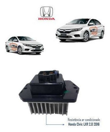 Resistência Ar Condicionado  Honda Civic 2012