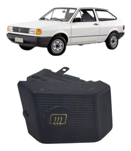 Botao Desembaçador Vw Gol Quadrado 1986 1987 1988