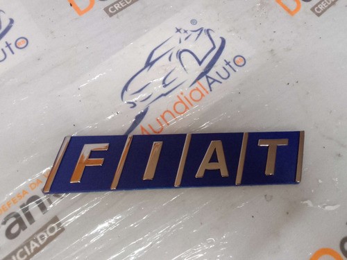 Emblema Letreiro Fiat Fiorino Uno Elba  13034 Bac01