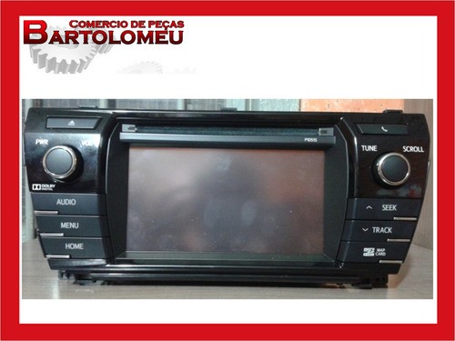 Rádio Multimídia Original Toyota Corolla 2015