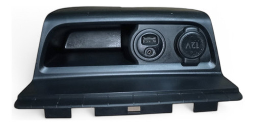 Moldura Cinzeiro Entrada Usb Painel Peugeot 208 2014 A 2017