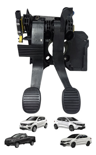 Pedaleira Freio Embreagem Fiat Argo Strada Mobi Cronos