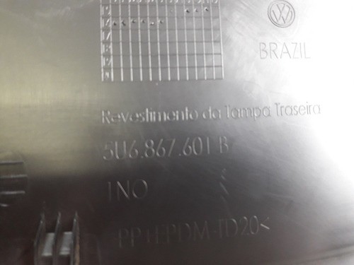 Revestimento Da Tampa Traseira Volkswagen Gol G7 Original