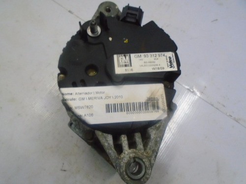 Alternador Meriva 1.4 2010